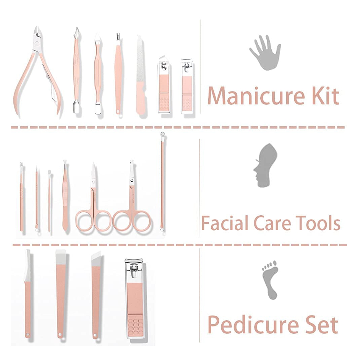 Miniatura 5 de Manicura y Pedicura Kit de 18 piezas